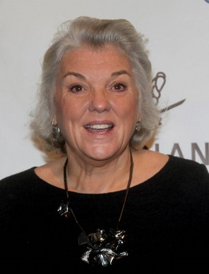 Tyne Daly poster with hanger