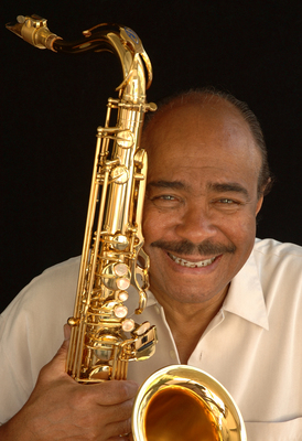 Benny Golson poster with hanger