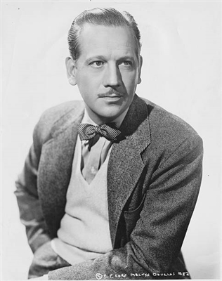 Melvyn Douglas poster with hanger