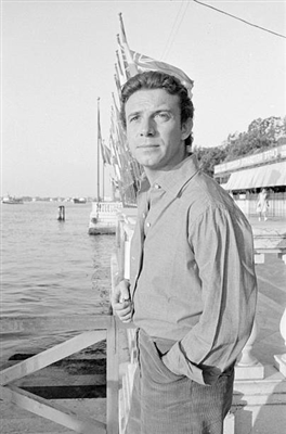 Anthony Franciosa poster with hanger