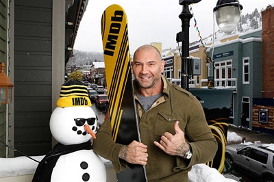 Dave Bautista poster with hanger