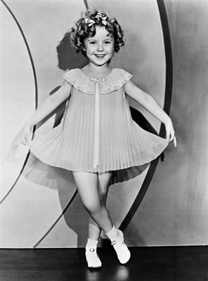 Shirley Temple metal framed poster