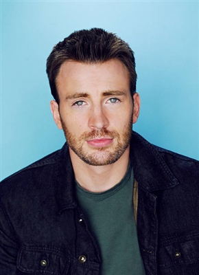 Chris Evans poster with hanger