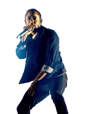 Kendrick Lamar metal framed poster