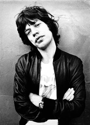 Mick Jagger metal framed poster