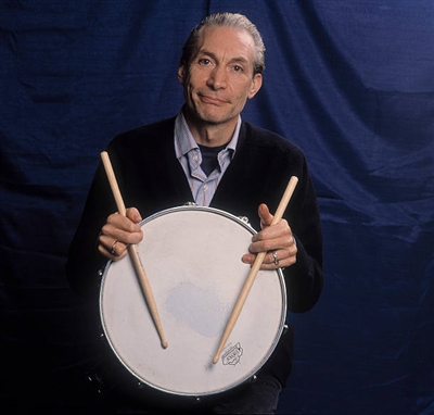 Charlie Watts canvas poster