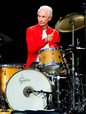 Charlie Watts canvas poster