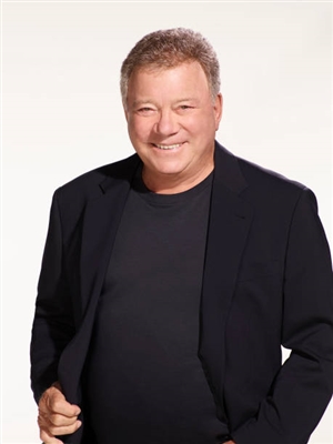 William Shatner poster with hanger