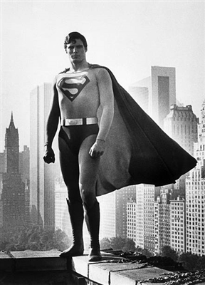 Christopher Reeve poster with hanger
