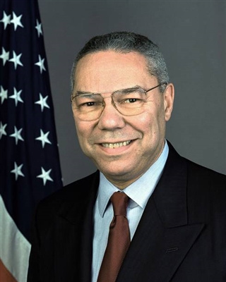 Colin Powell mouse pad
