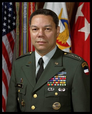 Colin Powell pillow