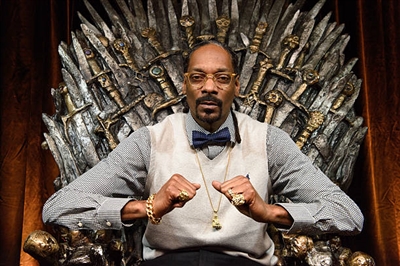 Snoop Dogg metal framed poster