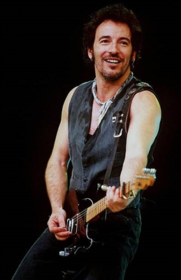 Bruce Springsteen canvas poster