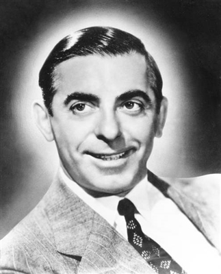 Eddie Cantor poster with hanger