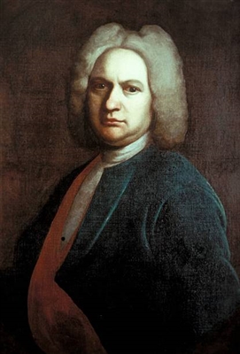 Johann Sebastian Bach canvas poster