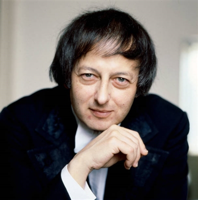 Andre Previn poster with hanger