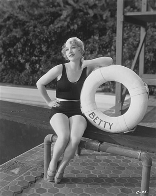Betty Compson poster with hanger