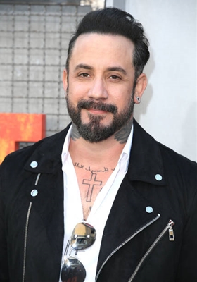 A.J. Mclean poster with hanger