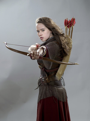 Anna Popplewell poster with hanger