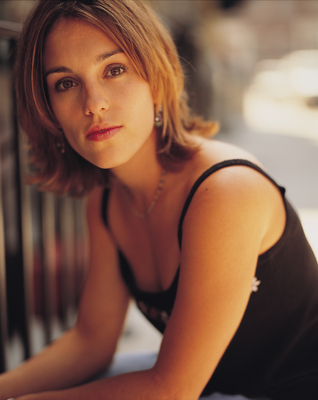 Amy Jo Johnson poster with hanger