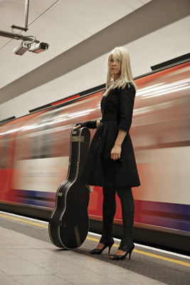Tina Dico poster with hanger