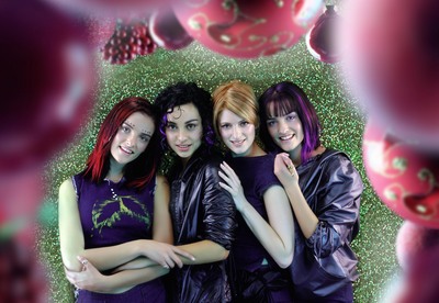 Bwitched metal framed poster