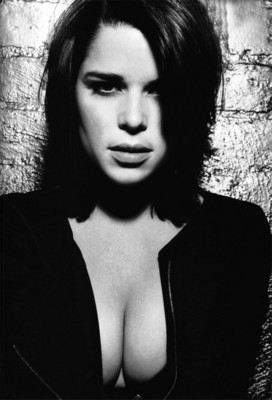 Neve Campbell poster with hanger