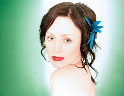 Sarah Slean poster with hanger