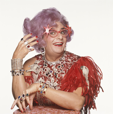 Barry Humphries canvas poster