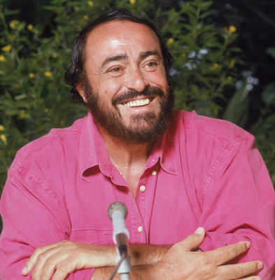 Luciano Pavarotti mouse pad