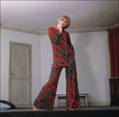 Mireille Darc poster with hanger