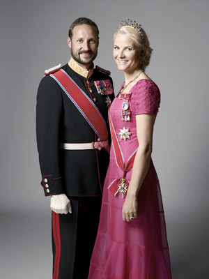 Norway Royal Family wood print
