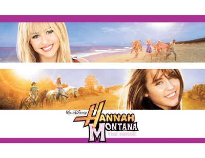 Hannah Montana metal framed poster