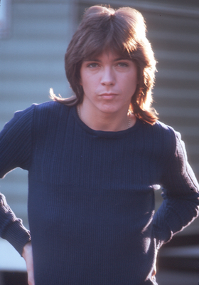 David Cassidy poster with hanger