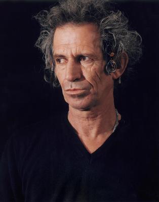 Keith Richards poster with hanger