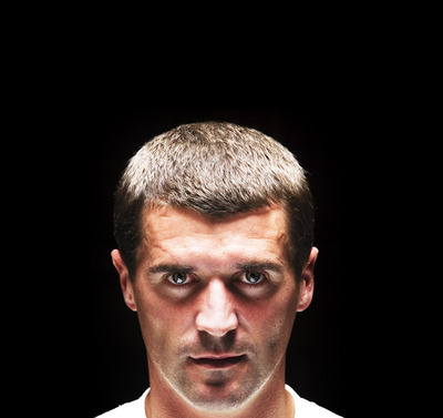 Roy Keane poster with hanger