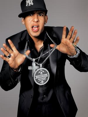 Daddy Yankee poster with hanger