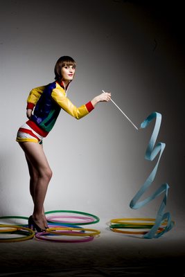 Yelle poster with hanger