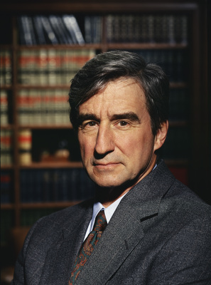 Sam Waterston poster with hanger