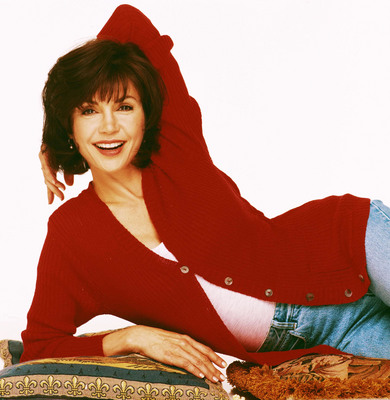 Victoria Principal poster with hanger