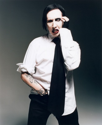 Marilyn Manson mouse pad