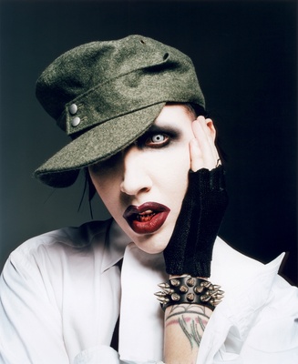 Marilyn Manson mouse pad