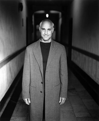 Stanley Tucci poster with hanger