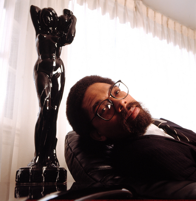 Cornel West poster with hanger