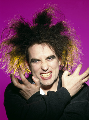 Robert Smith poster with hanger