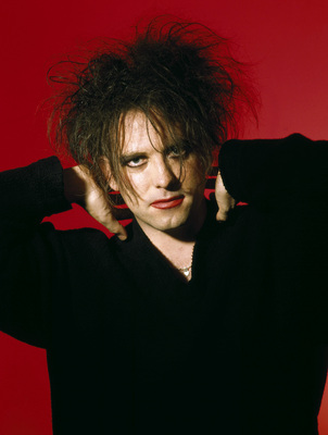 Robert Smith poster with hanger