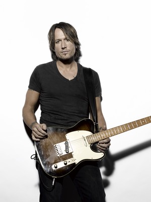 Keith Urban wooden framed poster
