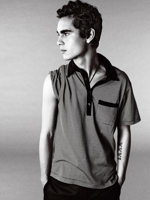 Max Minghella poster with hanger