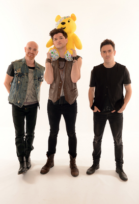 The Script poster with hanger