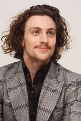 Aaron Johnson poster with hanger
